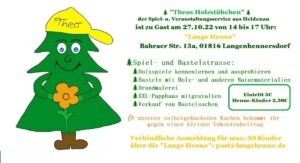 Bastelangebot in der Langen Henne